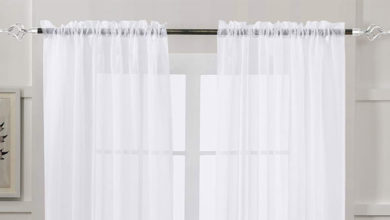 transparent nylon curtains