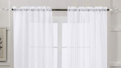 transparent nylon curtains