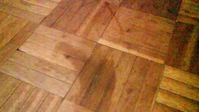Oil Stains on Parquet