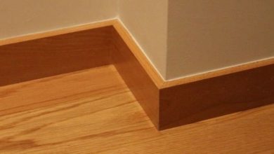Wooden Baseboards